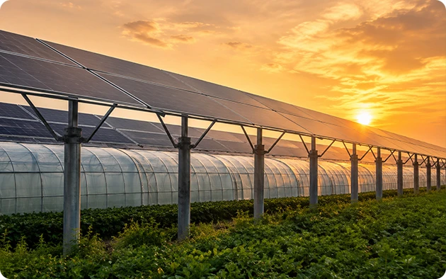 Solar Agriculture Mounting System