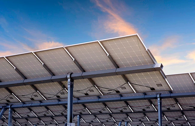 Steel Structure for Solar Tracker Systems
