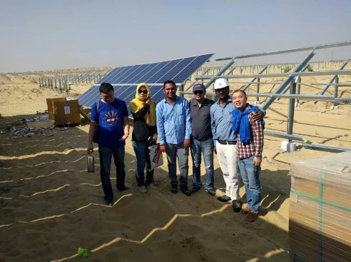 50MW NTPC Solar Power Project, Mandsaur India