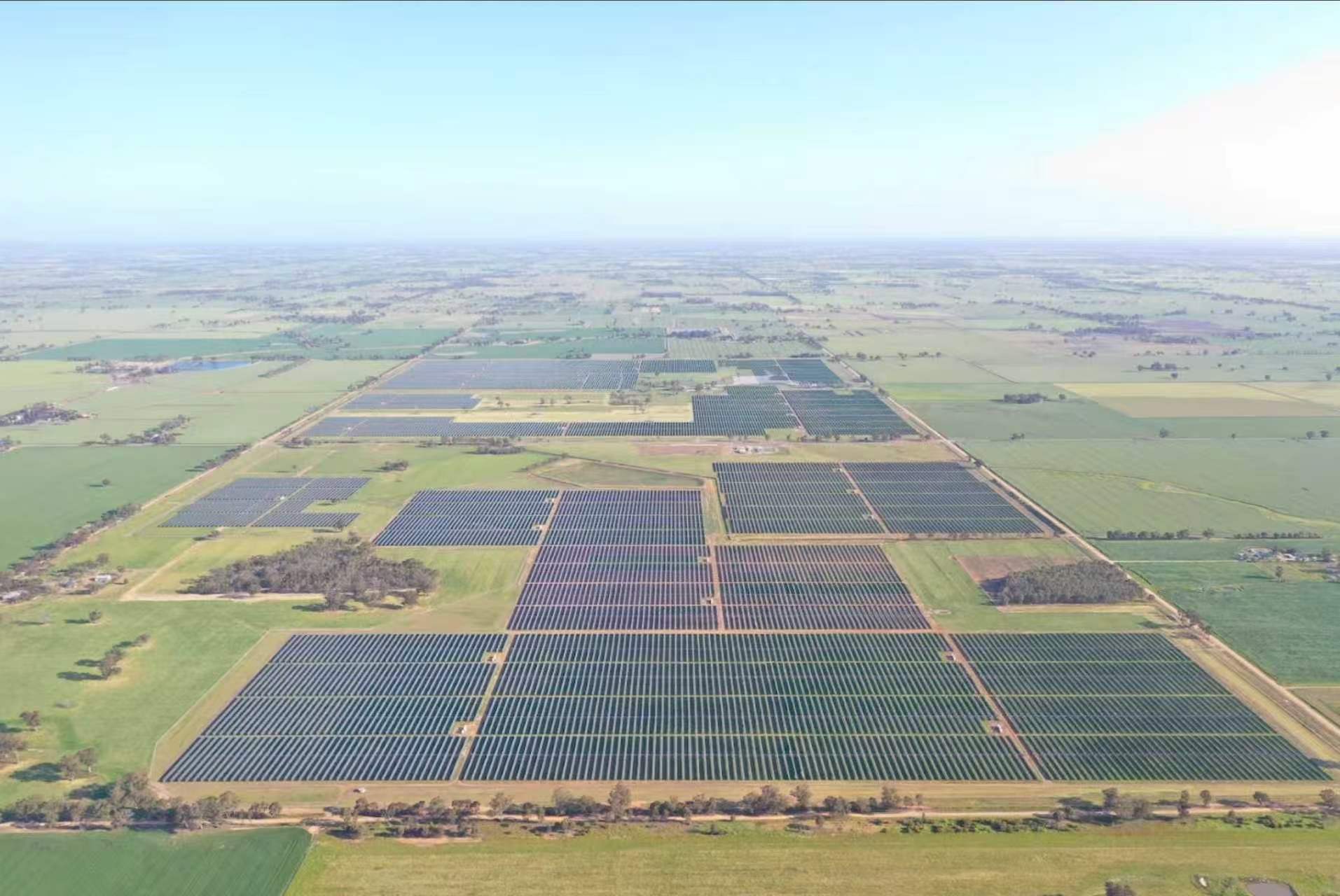 128 MW Solar Tracking Project，Victoria Australia