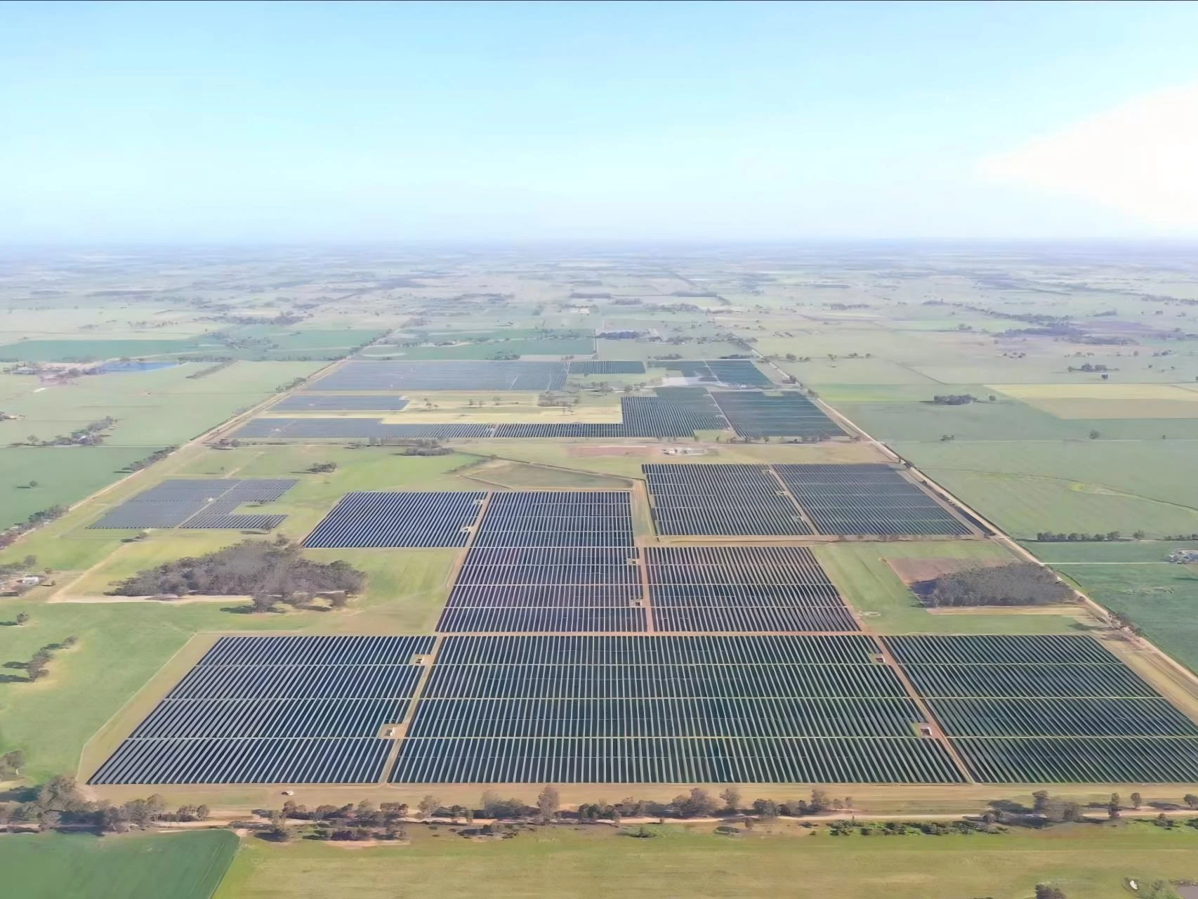 128 MW Solar Tracking Project，Victoria Australia
