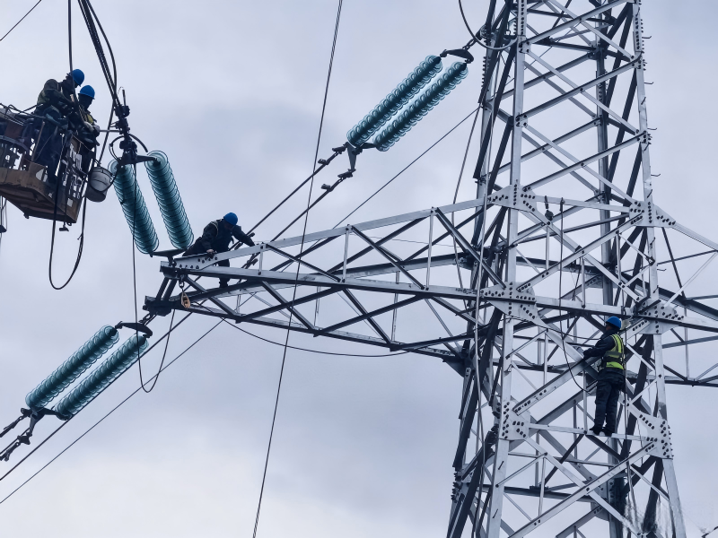 330KV Transmission Power Towers in China