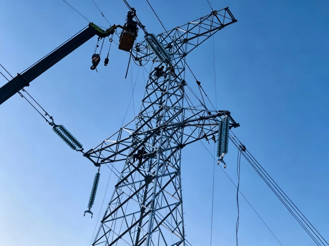 110KV Transmission Power Towers in China