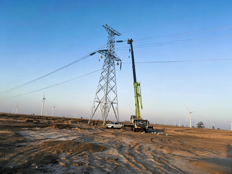 110KV Transmission Power Towers in China