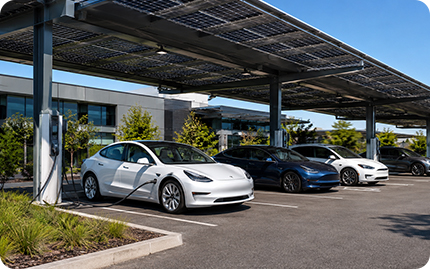 Solar Carport Mounting System