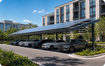 Solar Carport Mounting System