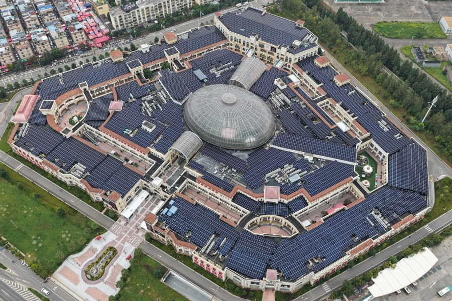 5.4 MW Solar Project Kunming | Rooftop Mounting | Winture International