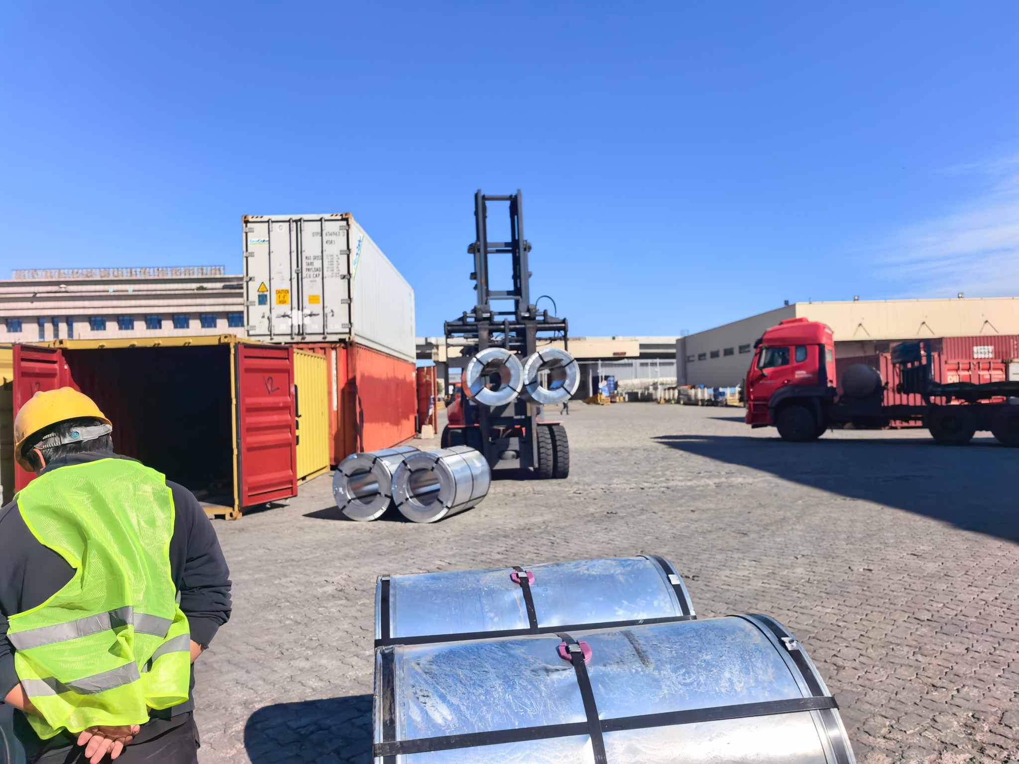 Cold Rolled Steel Coils Shipped Successfully to the Middle East | Winture International & Sino Metal Completes Another Export Delivery