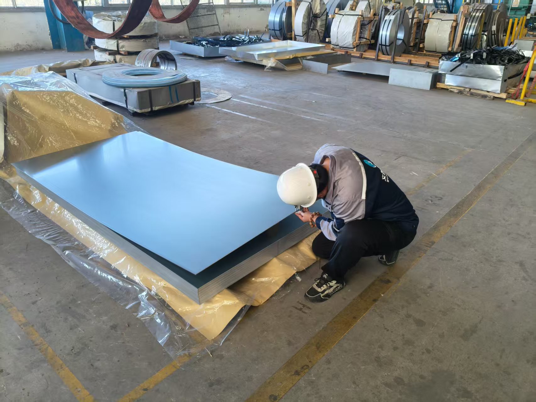 Galvanized Steel Sheets Exported to the Middle East: Rigorous Full-Process Control from Factory Inspection to Shipment